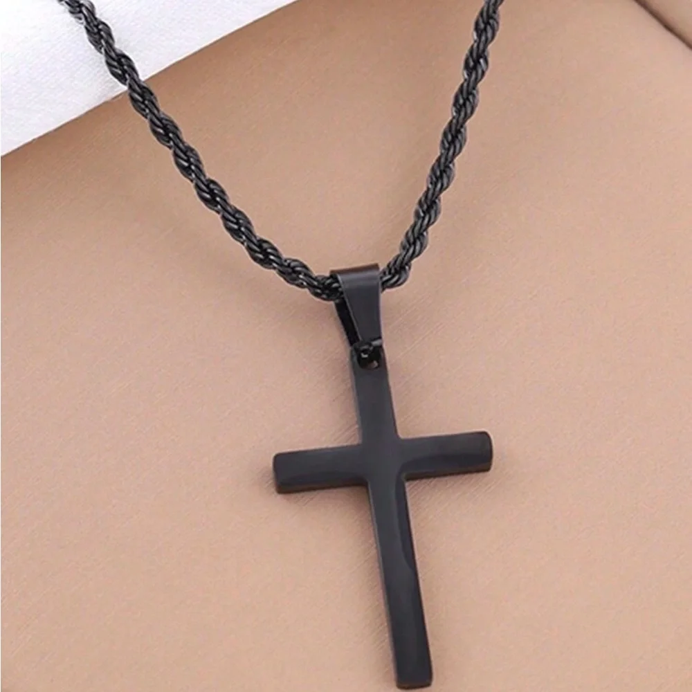 Winners Choice Stainless Steel Cross Pendant NEW (1)